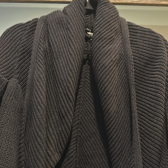 Anthropologie Moth Black Cardigan size Large - Picture 2 of 5